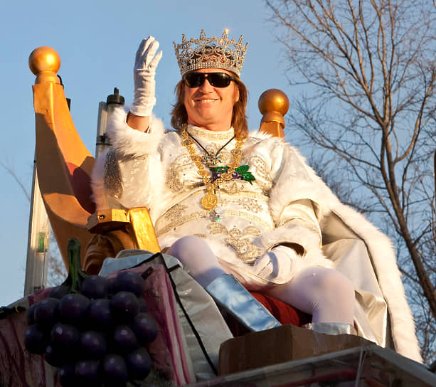 На параде Krewe of Bacchus в Новом Орлеане, 2009 год