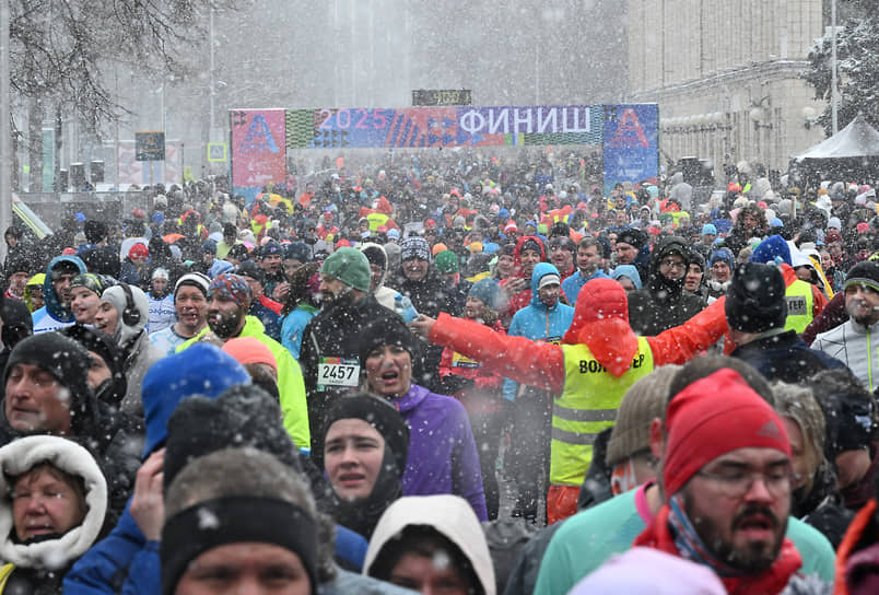 На финише 