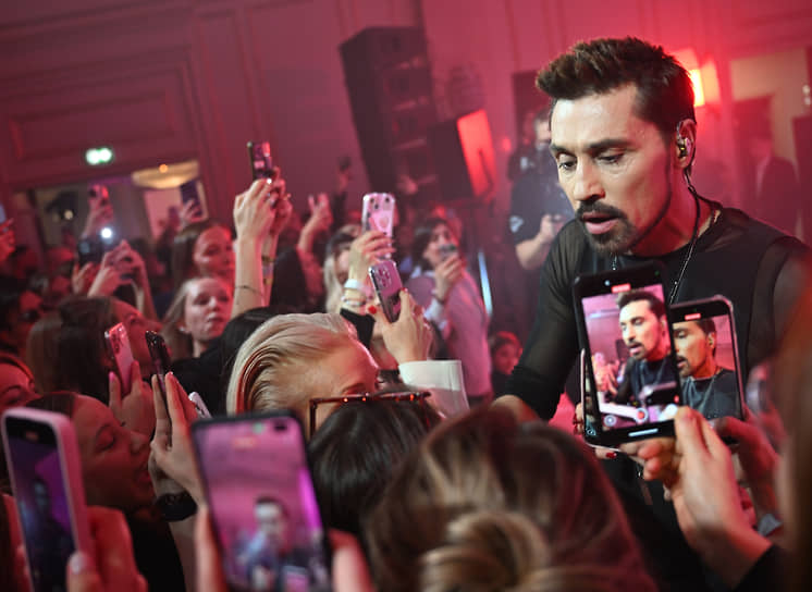 Певец Дима Билан на pre-party русской музыкальной премии телеканала RuTV