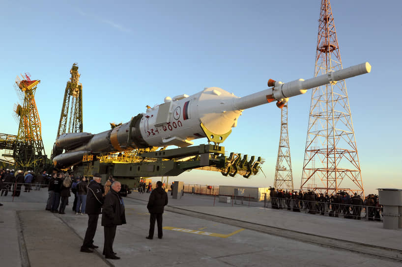 Строительство первого и крупнейшего в мире космодрома Байконур (5-й Государственный испытательный полигон) началось на юго-западе Казахстана в феврале 1955 года