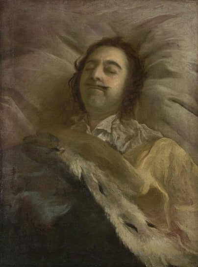 Иван Никитин. «Петр I на смертном ложе», 1725 