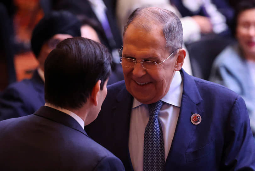 Министр иностранных дел России Сергей Лавров 