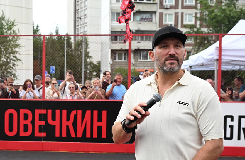 Хоккеист Александр Овечкин 
