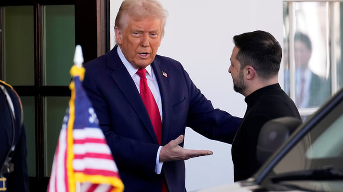 Встреча Трампа и Зеленского в Белом доме в Вашингтоне