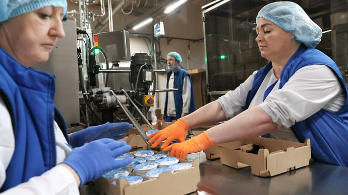 У молочных продуктов свернулось потребление