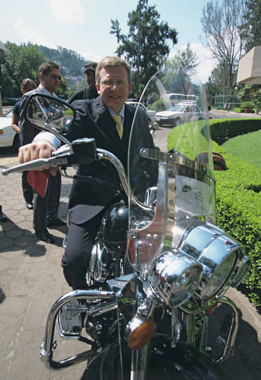 За рулем мотоцикла в Мексике, 2003 год