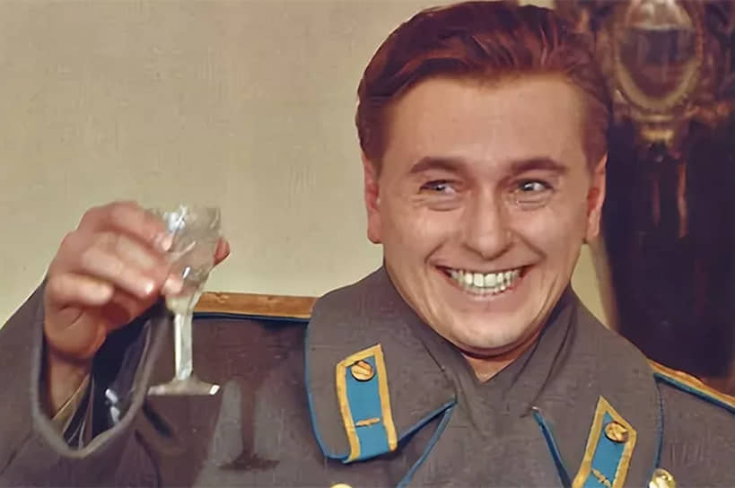 В роли младшего сына Иосифа Сталина Василия в фильме «Московская сага», 2002 год (реж. Дмитрий Барщевский) 