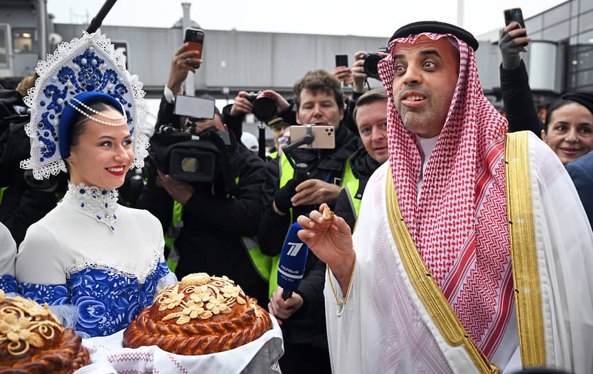 Гендиректор авиакомпании Saudia Airlines Ибрагим Аль-Омар в Москве перед открытием прямых регулярных рейсов по маршруту «Эр-Рияд - Москва - Эр-Рияд»