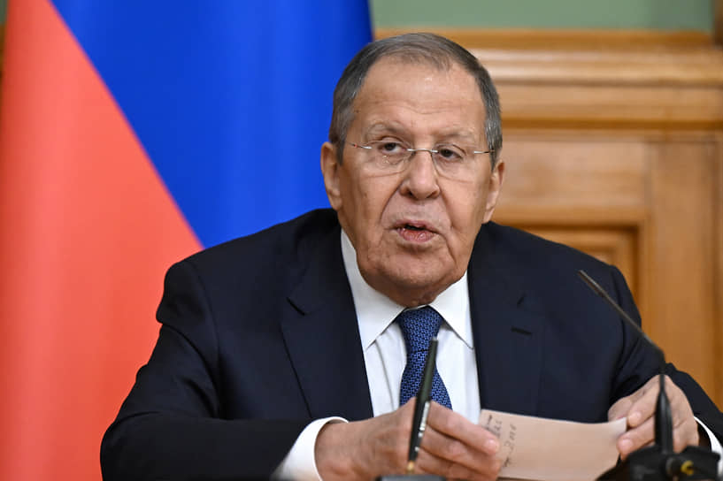 Министр иностранных дел России Сергей Лавров