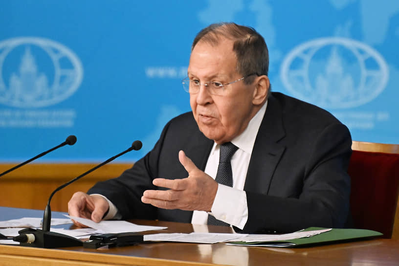Глава МИД Сергей Лавров
