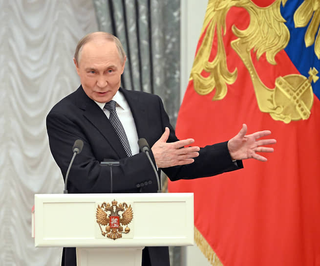 Президент России Владимир Путин 
