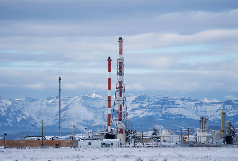 Газовое месторождение в Альберте