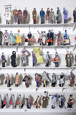 Эскизы для постановки оперы «Нос» в Metropolitan
