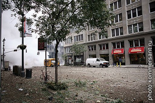 19.07.2007 В центре Манхэттена взорвалась труба паропровода