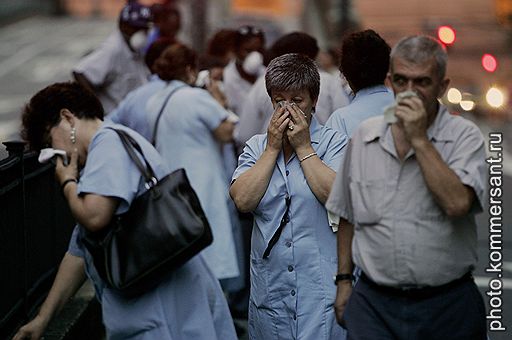 19.07.2007 В центре Манхэттена взорвалась труба паропровода