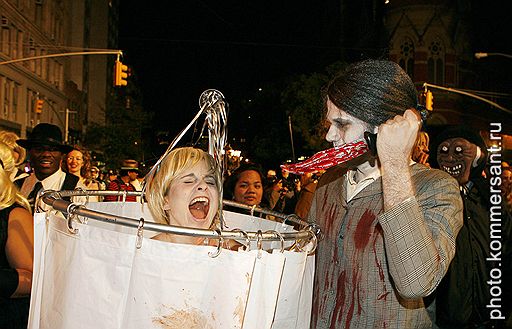 31.10.2007 Празднование Хэллоуина в США