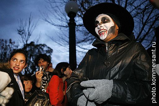31.10.2007 Празднование Хэллоуина в США