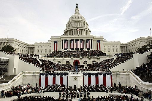 Инаугурация президента США Джорджа Буша, Вашингтон, 20 января 2005 года 