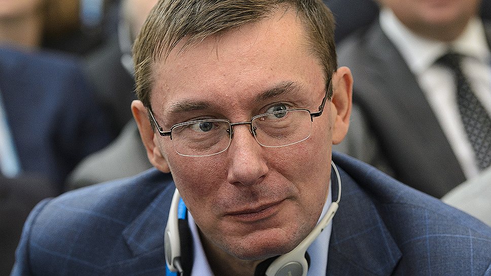 Бывший министр внутренних дел Юрий Луценко 