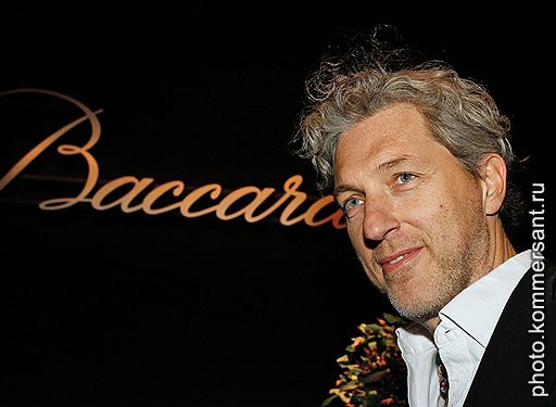 Голландский дизайнер Марсель Вендерс на церемонии открытия бутика "Bacсarat" в Барвихе Luxury Village