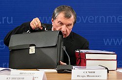 Заместитель председателя правительства России Игорь Сечин
