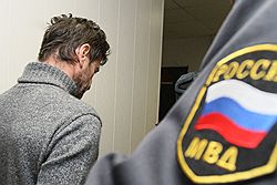 Основатель ОАО "Макси-групп" Николай Максимов во время судебного заседания в Чкаловском райсуде Екатеринбурга