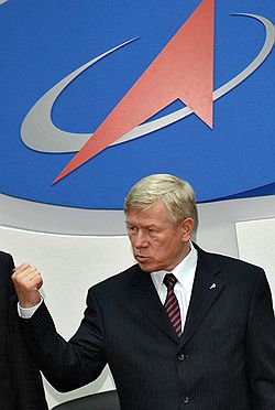 Глава Роскосмоса Анатолий Перминов 