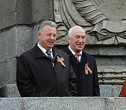 Виктор Ишаев (слева) и Александр Соколов 