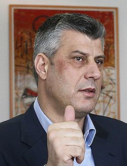 Премьер Косово Хашимом Тачи
