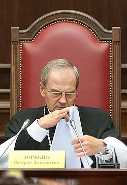Председатель Конституционного суда Валерий Зорькин