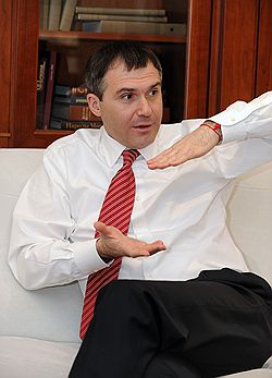 Президент АФК "Система" Леонид Меламед  