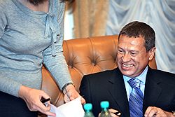 Председатель Совета директоров ОАО "Стальная группа Мечел" Игорь Зюзин