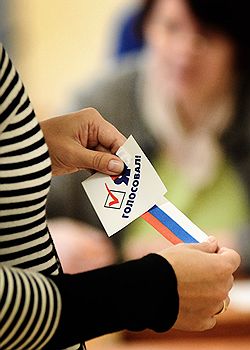 Выборы депутатов в Муниципальном Образовании Красненькая речка, в котором одним из кандидатов избирается губернатор Санкт-Петербурга Валентина Матвиенко 