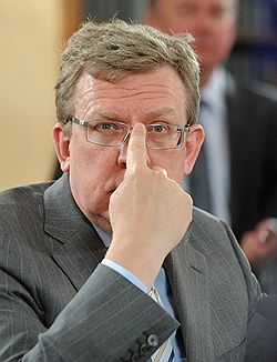 Заместитель председателя правительства России, министр финансов Алексей Кудрин  