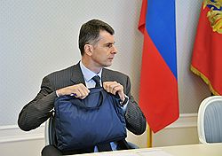 Президент группы ОНЭКСИМ Михаил Прохоров