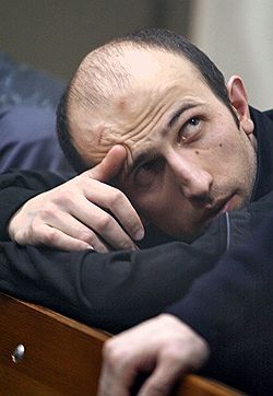 Организатор и лидер джамаата Алим Битохов во время вынесения приговора