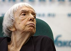 Председатель Московской Хельсинской группы Людмила Алексеева 