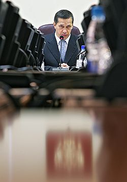 Министр природных ресурсов (МПР) России Юрий Трутнев