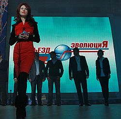 Член общественного совета движения "Молодая гвардия" Анна Чапман  