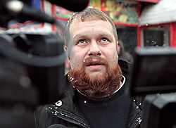 Лидер Славянского союза Дмитрий Демушкин  