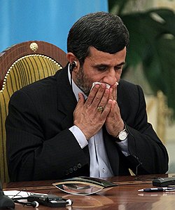 Президент Ирана Махмуд Ахмадинежад  