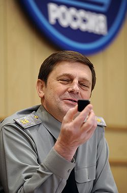 Командующий Космическими войсками России генерал-лейтенант Олег Остапенко
