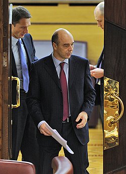 Исполняющий обязанности министра финансов России Антон Силуанов