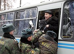 24 декабря 2011 года. Нижний Новгород. Митинг оппозиции против фальсификации результатов выборов 