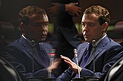 Президент России Дмитрий Медведев