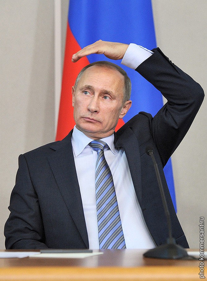 Председатель правительства России Владимир Путин  