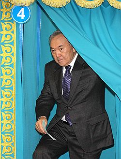 Президент Казахстана Нурсултан Назарбаев 