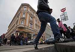 Торговый центр "Стокманн" на площади Восстания 