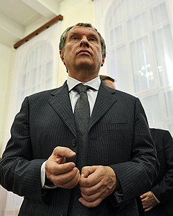 Заместитель председателя правительства России Игорь Сечин 