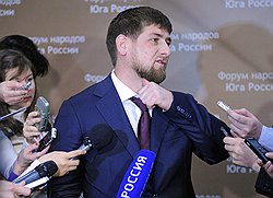 Глава Чеченской Республики Рамзан Кадыров  